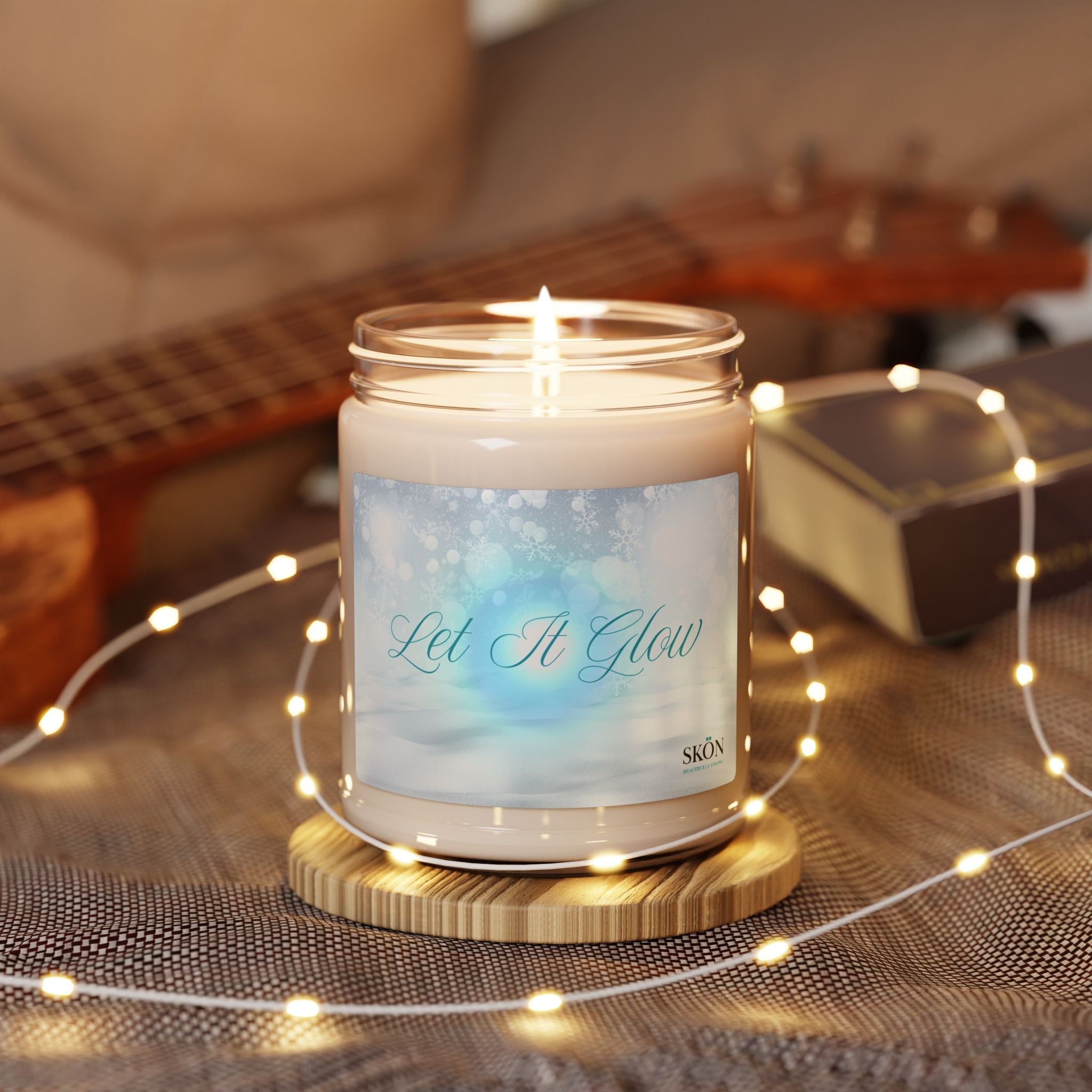 Scented Soy Candle - Let It Glow